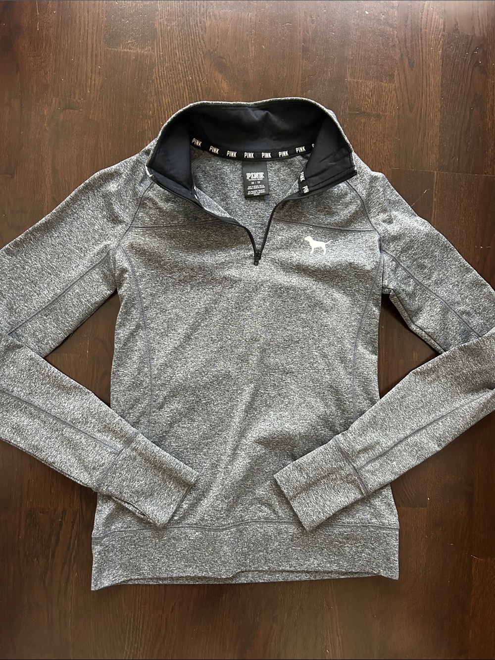 Victorias Secret PINK Quarter Zip Pullover XS